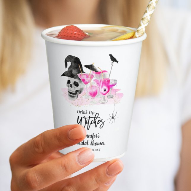 Trinkknöchel Halloween-Brautparty Pappbecher (Von Creator hochgeladen)
