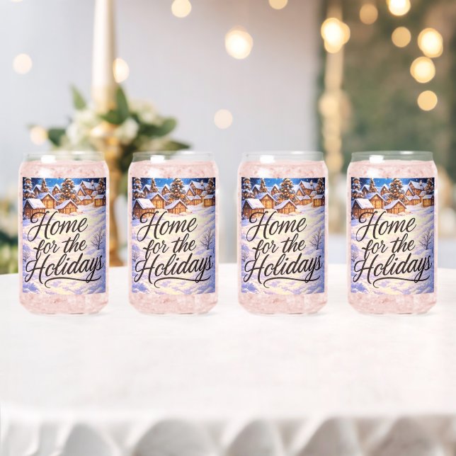 Trinkset aus bedrucktem Glaskanister Dosenglas (Insitu (Hochzeit))