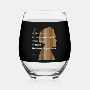 Trinkstil: Stielwein Glas, Set: Ohne Stiel Weinglas Ohne Stiel