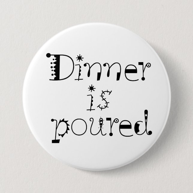 Trinkt trinkender Zitat-Spaß des Witzes Button (Vorderseite)