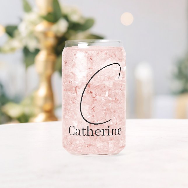 Trinkwaren-Set Buchstabe C Dosenglas (Insitu (Hochzeit))