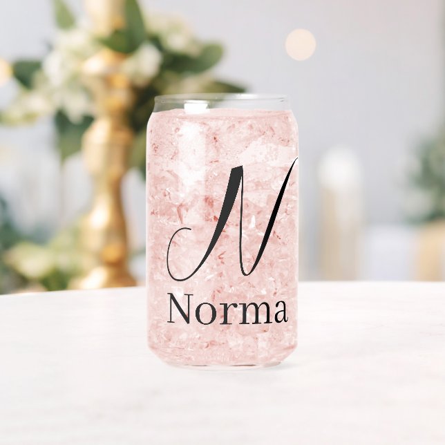Trinkwaren-Set Buchstabe N Dosenglas (Insitu (Hochzeit))