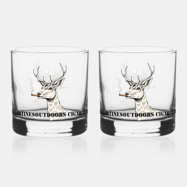 Trinkwaren-Set Whiskyglas (Vorderseite)
