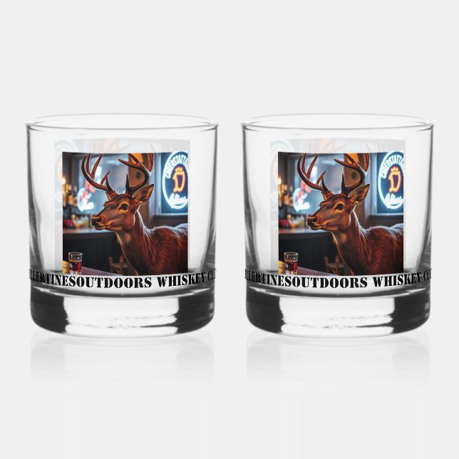 Trinkwaren-Set Whiskyglas (Vorderseite)