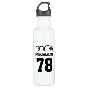 Trinkwasser-Flasche für Badminton-Sportspieler Edelstahlflasche