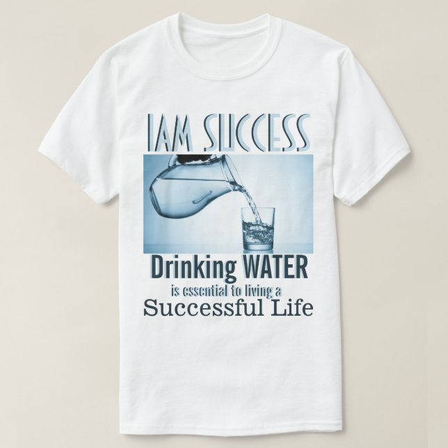 TRINKWASSER T-Shirt (Design vorne)