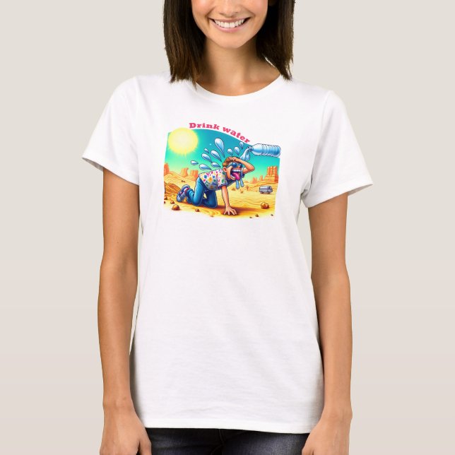 Trinkwasser T-Shirt (Vorderseite)
