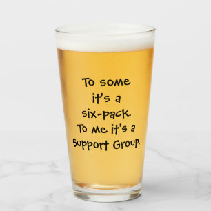 Trinkzitate Glas Bierkrug