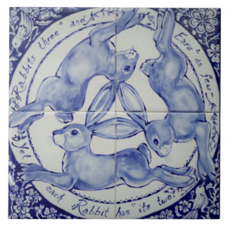 Trio Bird Tile Trivet Fliese
