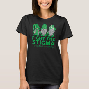 Trio Gnome kämpft gegen die psychische Gesundheit T-Shirt