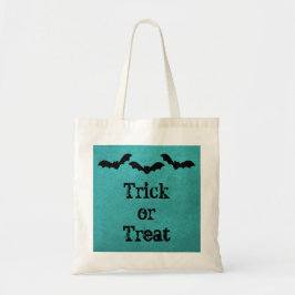Trio Halloween-Leckerei, Aquamarin Tragetasche