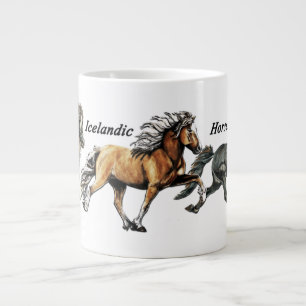 Trio im Tölt Jumbo-Tasse