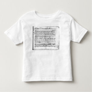 Trio, in E Major 'Kegelstatt flach Kleinkind T-shirt