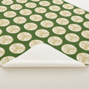 Trio-Muster für Gold Celtic Dog Sherpadecke