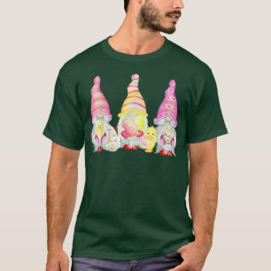 Trio Niedlich East Gnomes Bunny Ears Rabbit Osterf T-Shirt