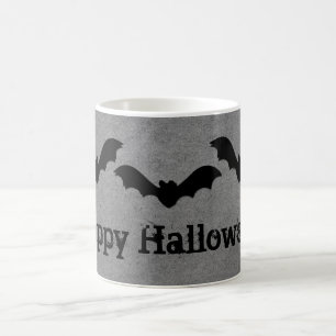 Trio of Bats Halloween Tasse, grau Tasse