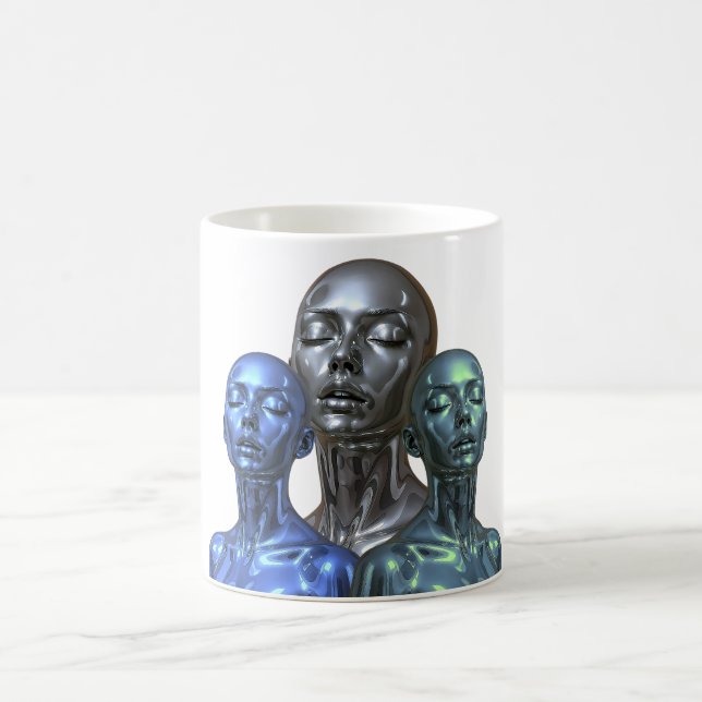 Trio of Future Women Kaffeetasse (Mittel)