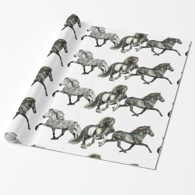 Trio of Icelandics Geschenkpapier (Ungerollt)