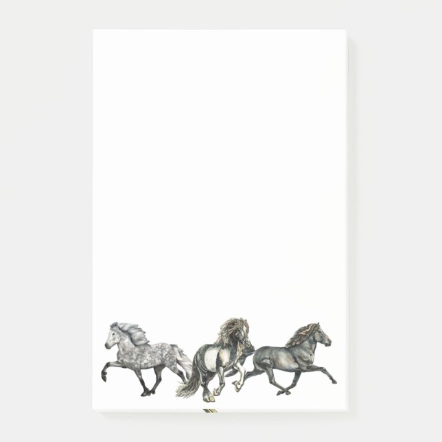 Trio of Icelandics Post-it Klebezettel (Vorderseite)