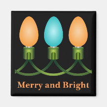 Trio Orange und Blue Magnet