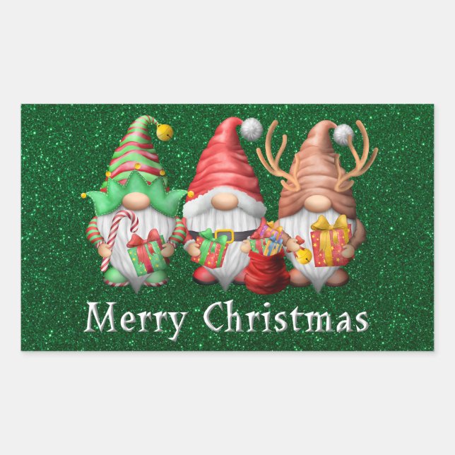Trio Stickers von North Pole Gnomes (Vorderseite)
