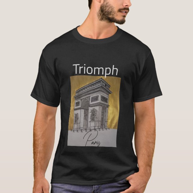 TRIOMPH-BOGEN-T-SHIRT T-Shirt (Vorderseite)