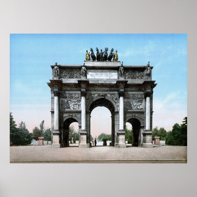 Triomphe du Carrousel Poster (Vorne)