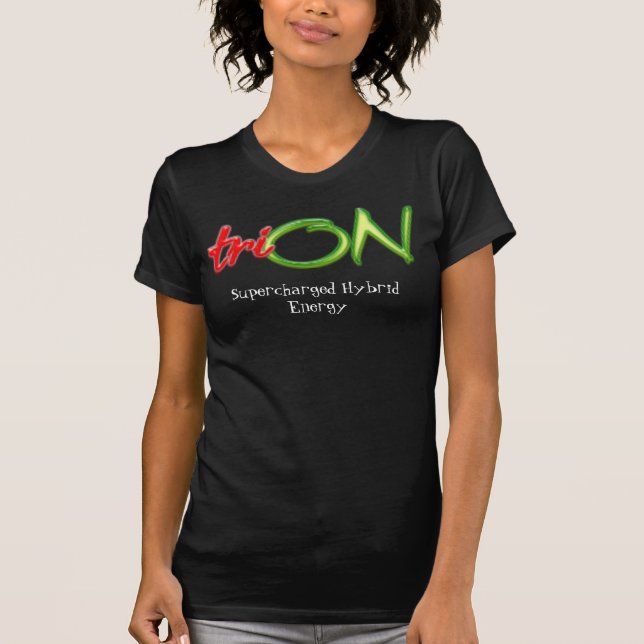 TriON-Wort-INSPEKTION, überkomprimierte hybride T-Shirt (Vorderseite)