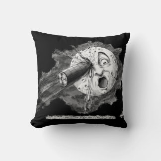 Trip Mond Zeichnungsreise Georges Melies Vintage s Kissen