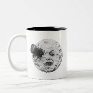 Trip Moon Vintages Kino cc0 Film bewegt mich Zweifarbige Tasse