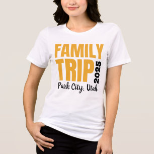 Trip-Shirt für Familien Tri-Blend Shirt