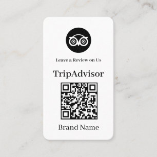 TripAdvisor QR   Benutzerdefinierter Link für Gesc Visitenkarte