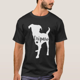 Tripaw Hund drei Legierte Dog Tripaw Mama Tripod D T-Shirt