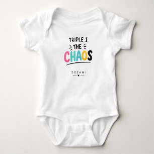Triple 1 Das Chaos Baby-Shirt Baby Strampler
