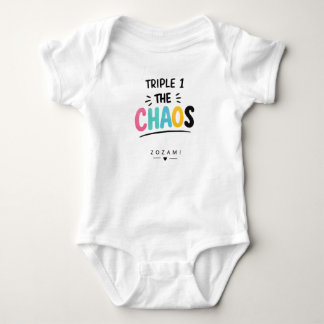 Triple 1 Das Chaos Baby-Shirt Baby Strampler