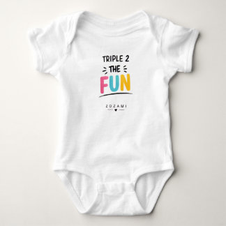 Triple 2 Der Spaß Baby-Weste Baby Strampler