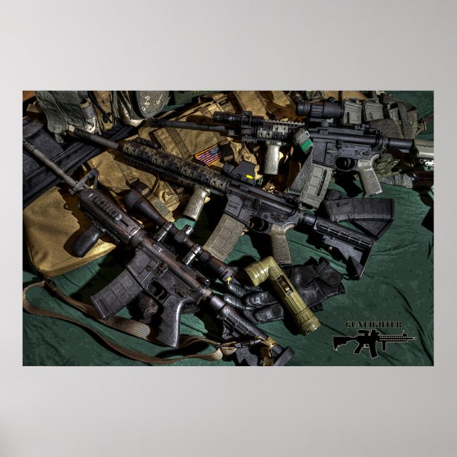 Triple AR15 Poster (Vorne)