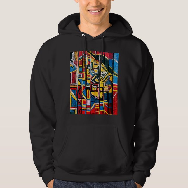 TRIPLE CANDY GEDREHT HOODIE (Vorderseite)