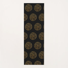 Triple Celtic Knot Swirl Mandala Yoga Mat Yogamatte