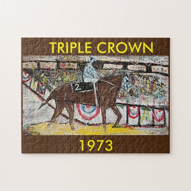 TRIPLE CROWN 1973 PUZZLE (Horizontal)