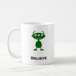 Triple Eye glaubt grün Tasse