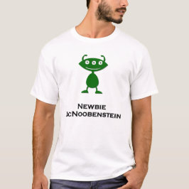 Triple Eye Newbie McNoobenstein grün T-Shirt