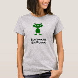 Triple Eye Software En Fuego grün T-Shirt