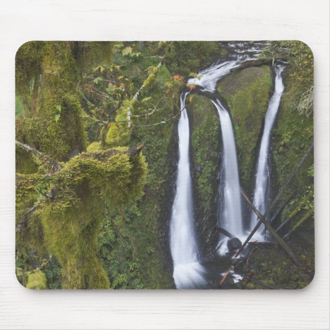 Triple Falls, Columbia River Gorge Mousepad (Vorne)