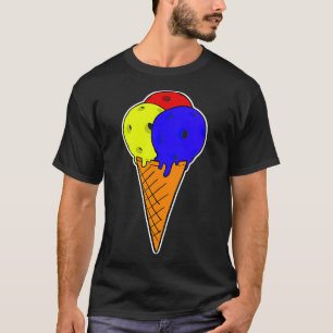 Triple Flavor Pickleball Ice Creme T-Shirt