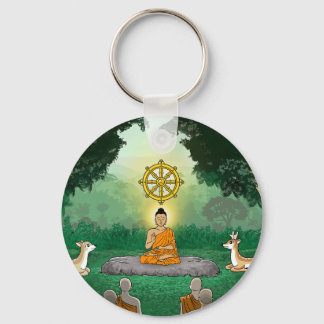 Triple Gemis: Buddha, Dharma, Sangha Schlüsselanhä Schlüsselanhänger