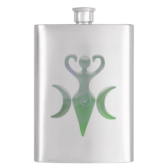 Triple Goddess Flachmann (Vorderseite)