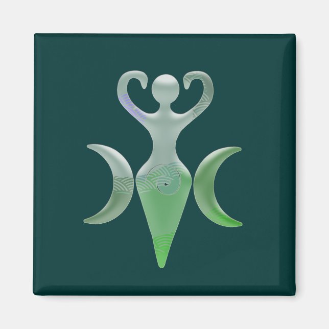 Triple Goddess Magnet (Vorne)