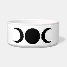 Triple Goddess Moon Pet Bowl Napf