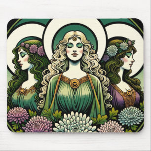 Triple Goddess Mousepad